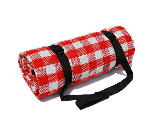 Acrylic Tote Shoulder Picnic Blanket For Family