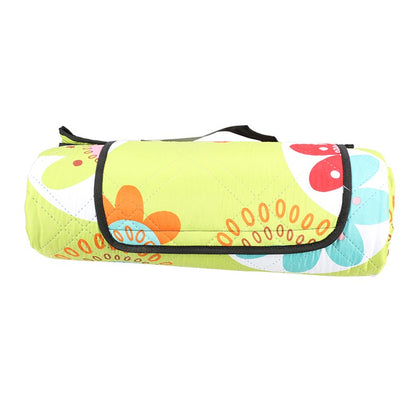 Ultrasonic Pattern Roll Up Handy Picnic Blanket