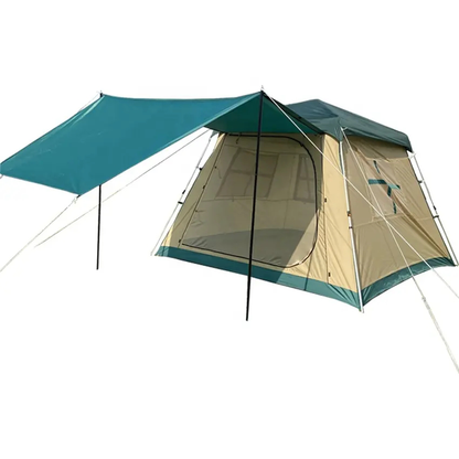 House type automatic aluminum pole tent large canopy portable folding picnic camping park camping tent