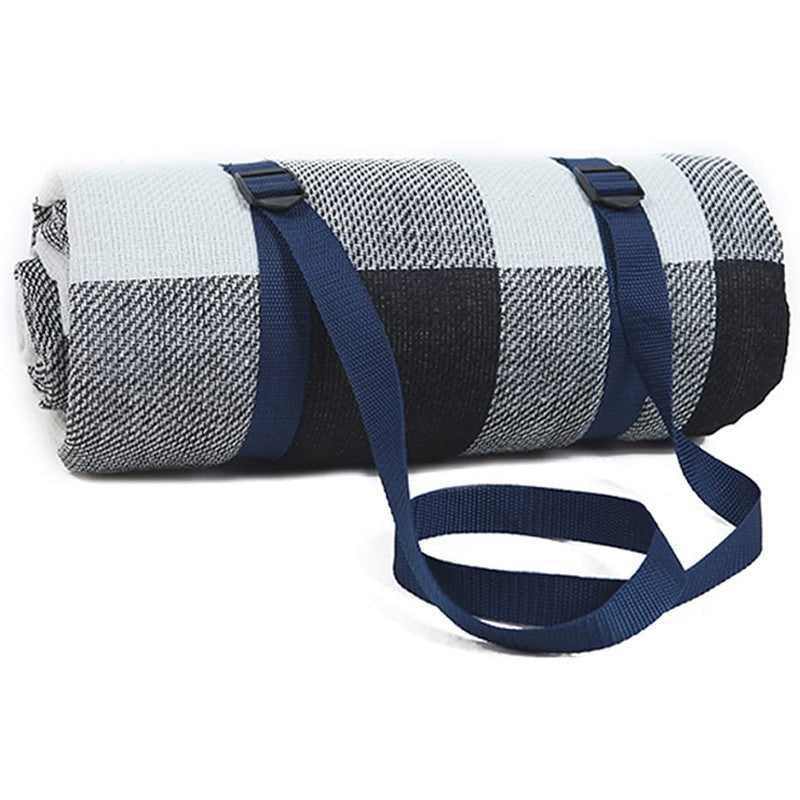 Acrylic Tote Shoulder Picnic Blanket For Family