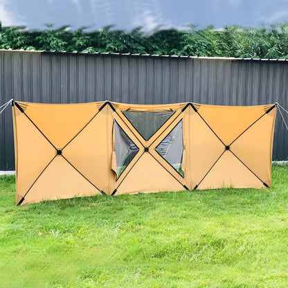 Customized Foldable Outdoor Camping Wind breaks Wind Screen Picnic Shelter Windscreen