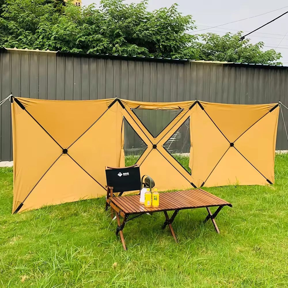 Customized Foldable Outdoor Camping Wind breaks Wind Screen Picnic Shelter Windscreen